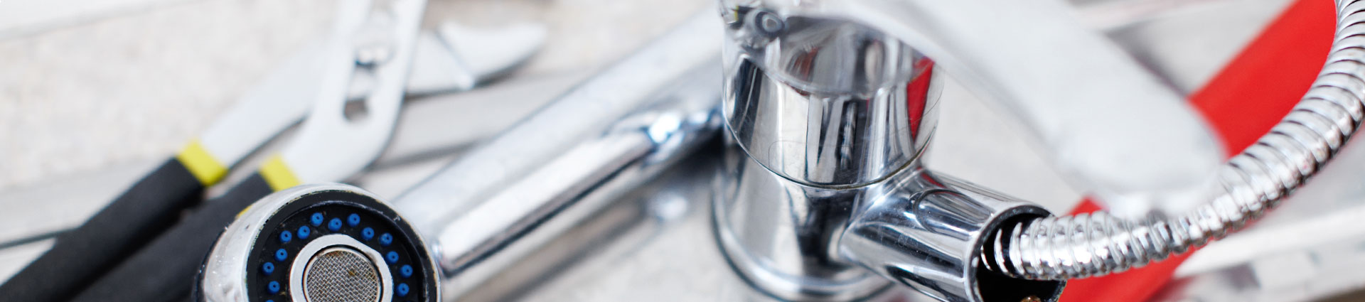 tools for repairing a sing in the kitchen